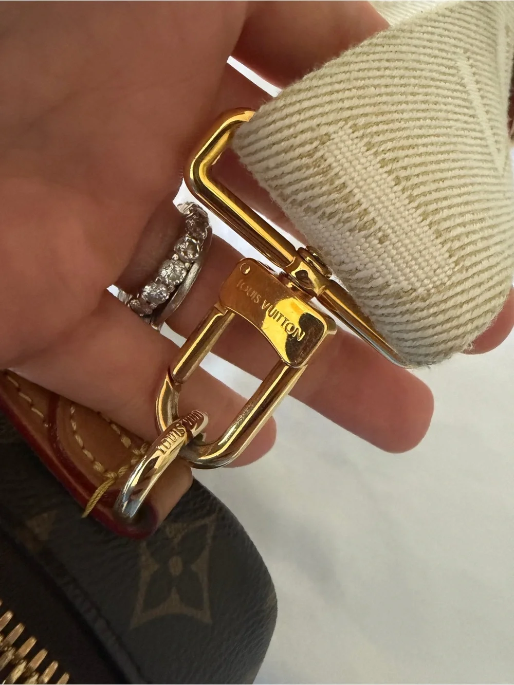 Louis Vuitton Monogram utility bag
